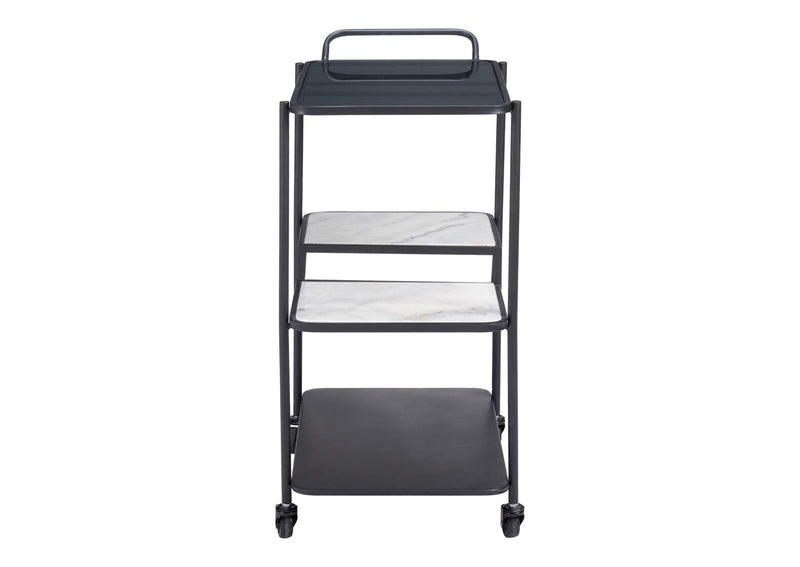109845 Constanza Bar Cart Black