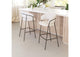 109673 Josephine Barstool (Set Of 2) Cream