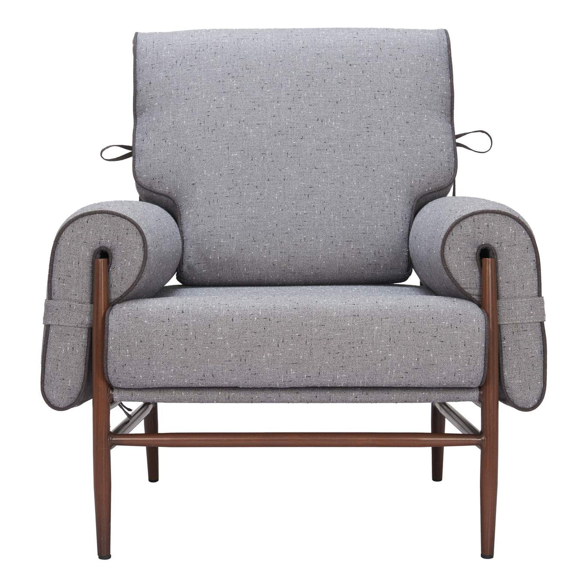 110205 Klem Accent Chair Gray