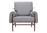 110205 Klem Accent Chair Gray