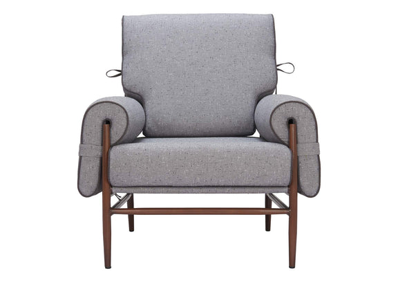 110205 Klem Accent Chair Gray