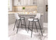 109538 Desi Counter Stool (Set Of 2) White