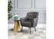 109054 Tasmania Accent Chair Vintage Black