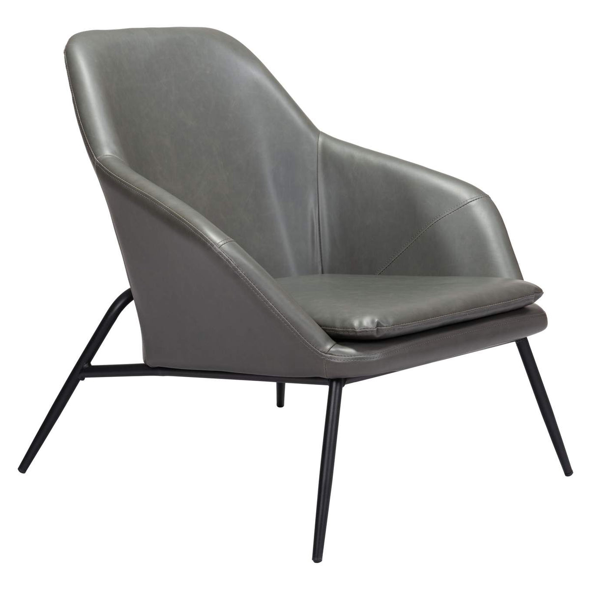 109235 Manuel Accent Chair Gray