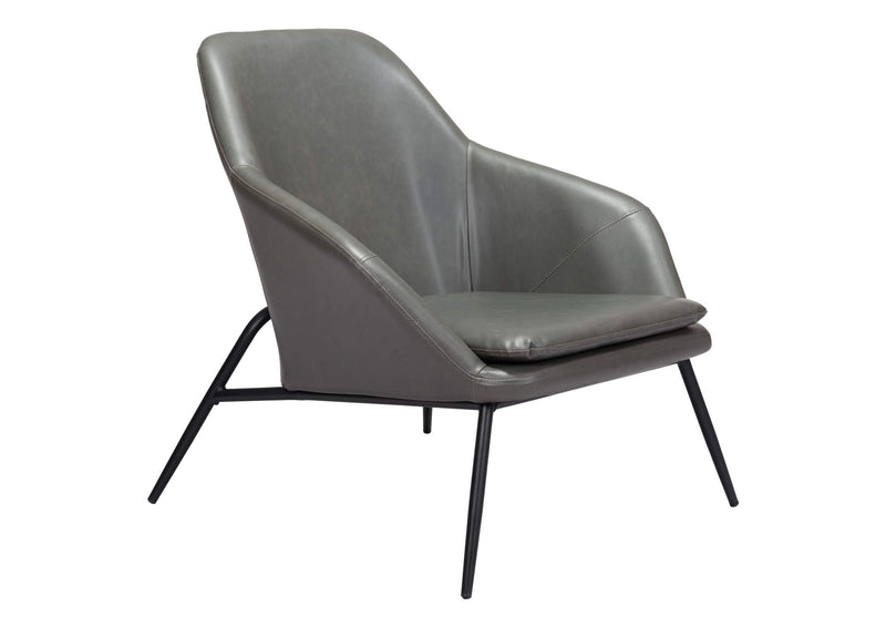 109235 Manuel Accent Chair Gray