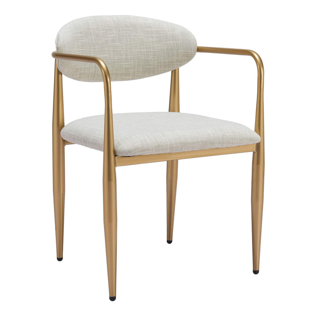 110207 Zens Dining Chair (Set Of 2) Quill Gray