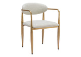 110207 Zens Dining Chair (Set Of 2) Quill Gray