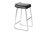 300041 Wedge Barstool (Set Of 2) Black
