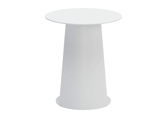 704020 Sunny Isles Outdoor Side Table White