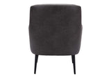 109054 Tasmania Accent Chair Vintage Black
