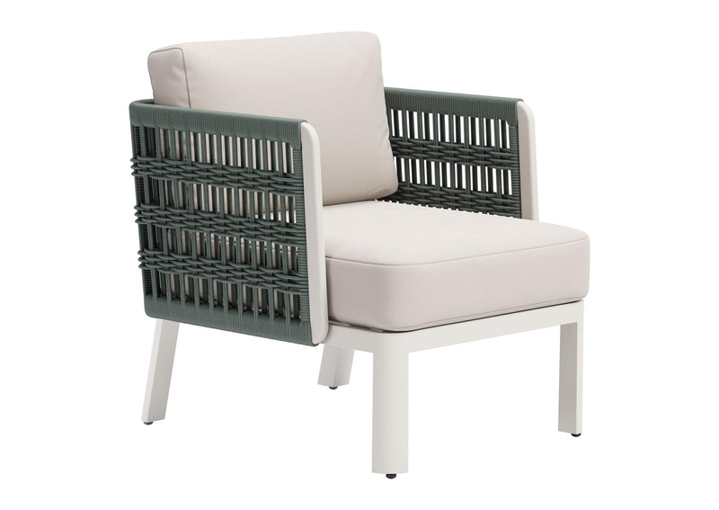 704044 Bridgehampton Outdoor Armchair White