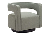 110013 Turku Swivel Chair Sage Green