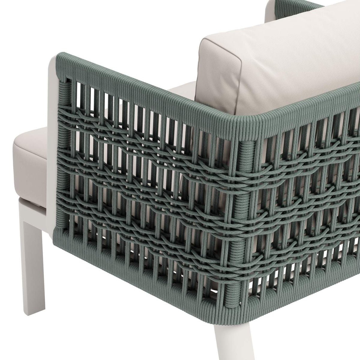704044 Bridgehampton Outdoor Armchair White