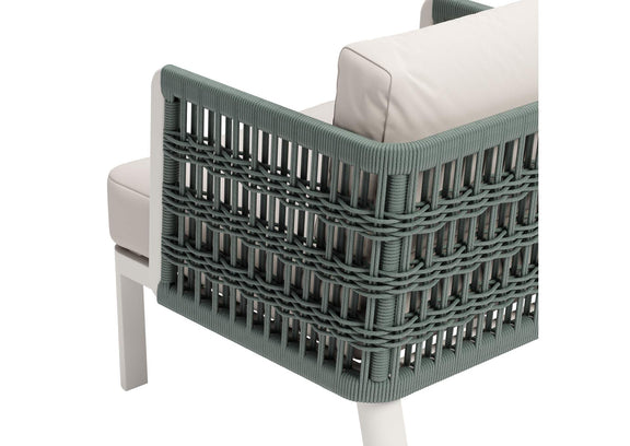 704044 Bridgehampton Outdoor Armchair White