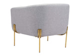 101259 Micaela Armchair Gray