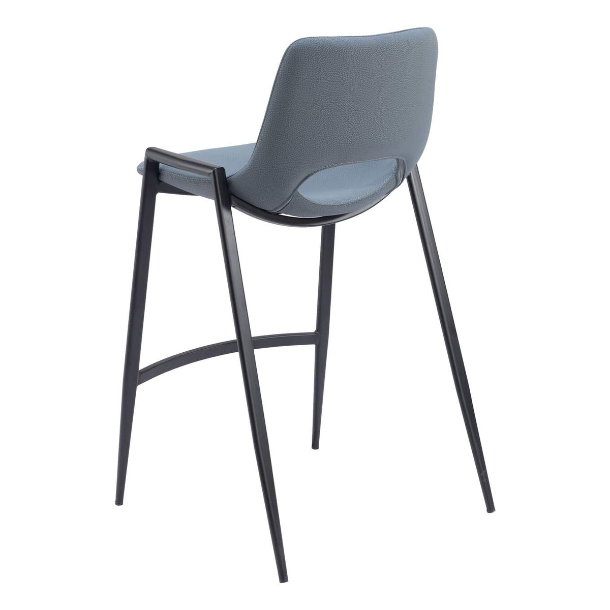 109539 Desi Counter Stool (Set Of 2) Azure Gray
