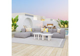 703999 Luanda Outdoor Middle Chair Gray