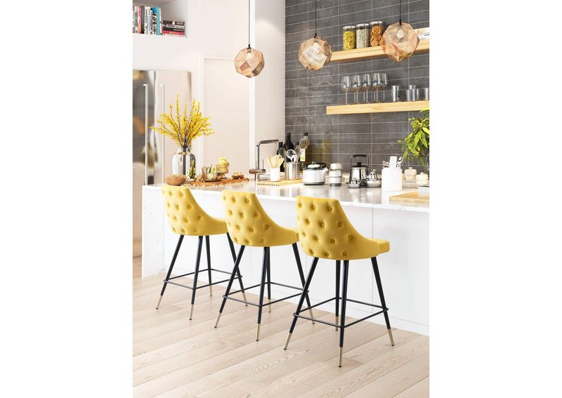 101095 Piccolo Counter Stool Yellow