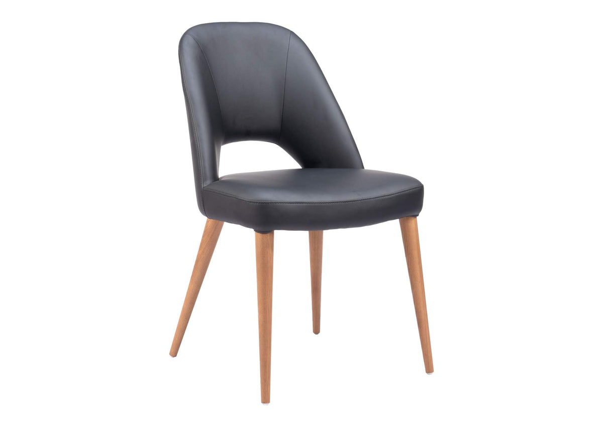 110123 Leith Dining Chair (Set Of 2) Black