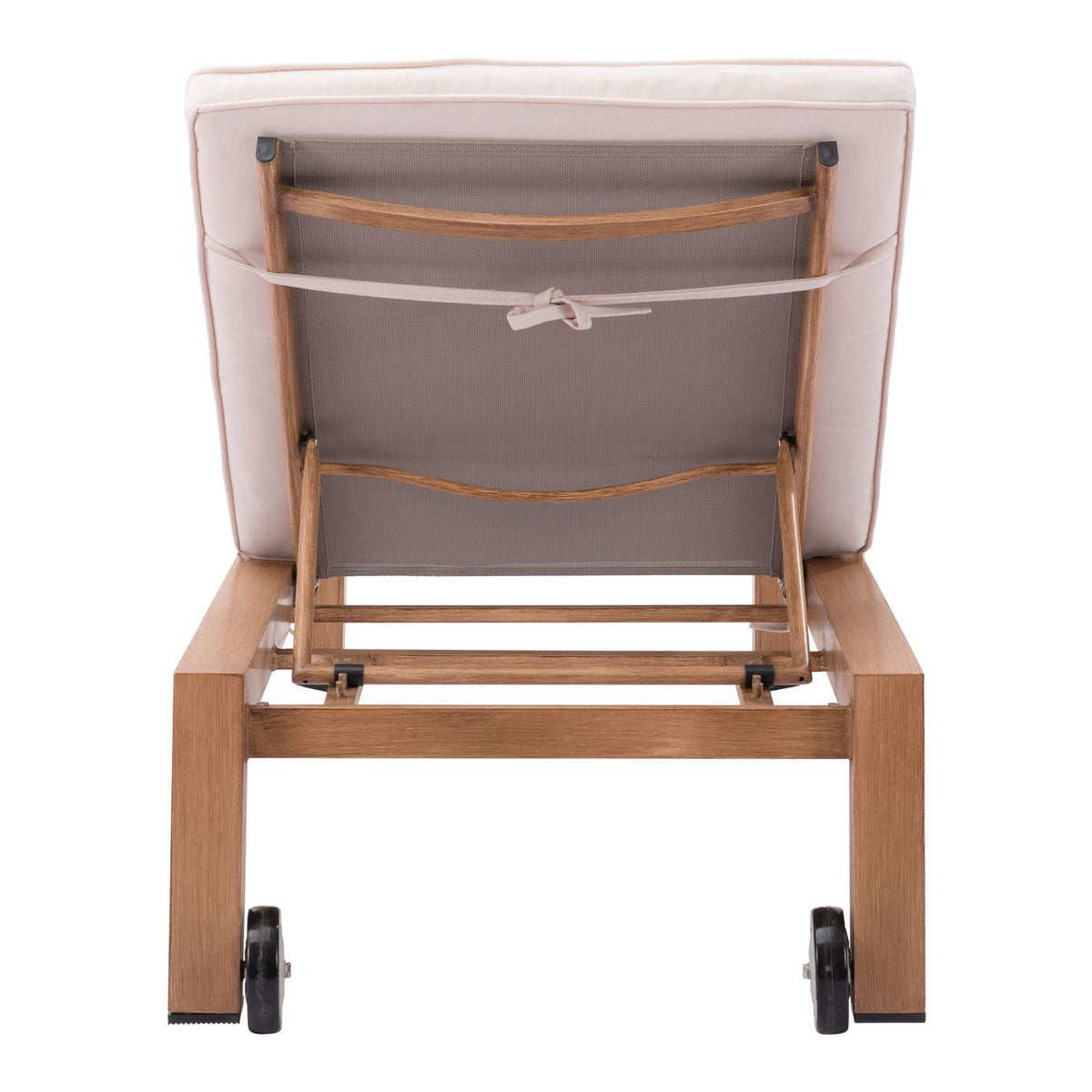 703980 Cozumel Outdoor Lounge Chair Beige & Natural