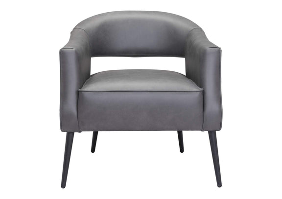109052 Berkeley Accent Chair Vintage Gray