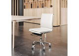 215219 Lider Plus Armless Office Chair White