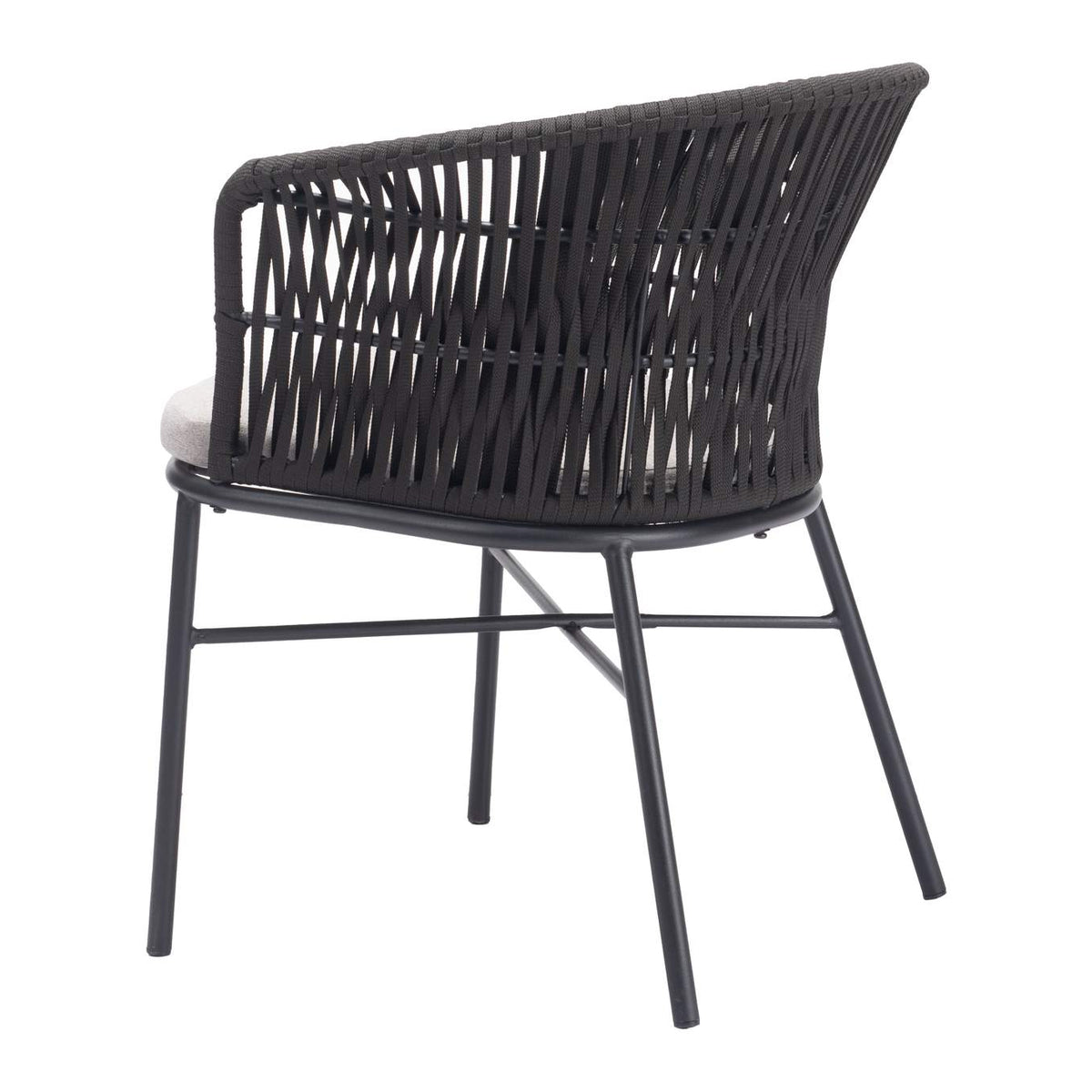 703987 Freycinet Outdoor Dining Chair (Set Of 2) Black
