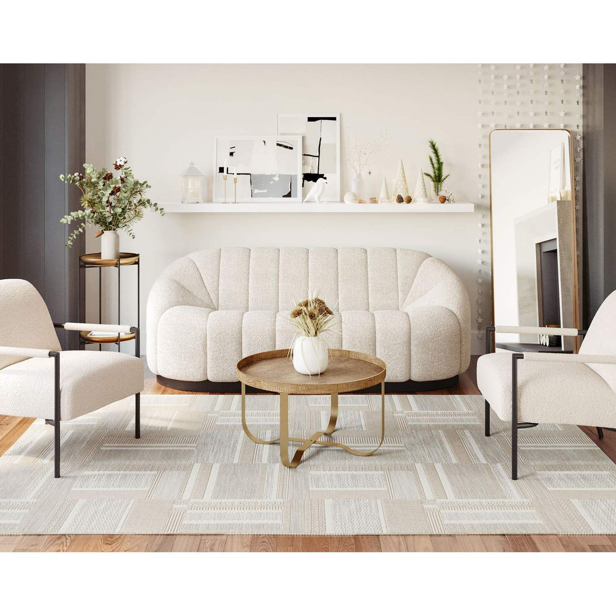 109341 Bhutan Sofa Cream