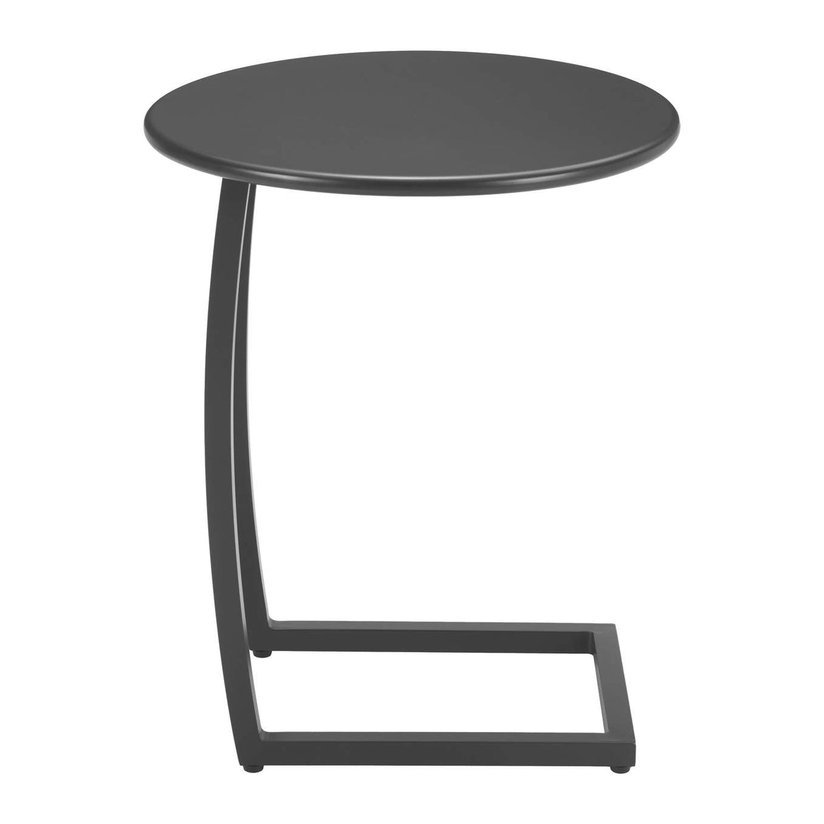 704065 Noga Outdoor End Table Black