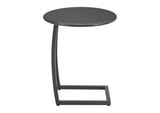 704065 Noga Outdoor End Table Black