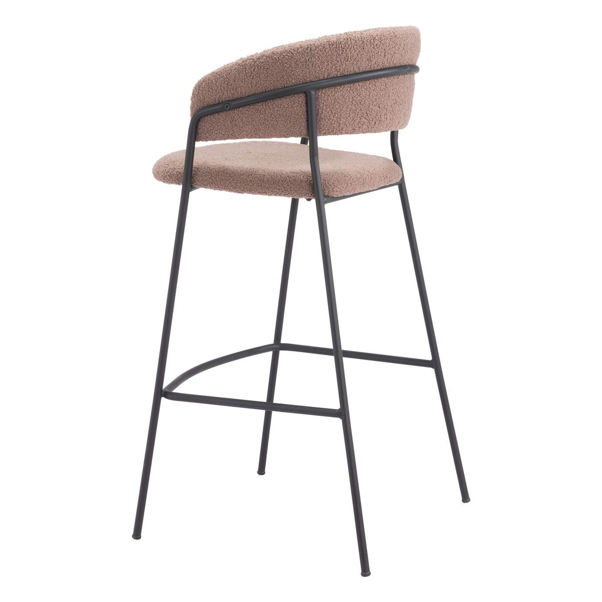 109674 Josephine Barstool (Set Of 2) Brown