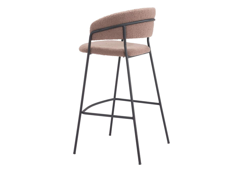109674 Josephine Barstool (Set Of 2) Brown