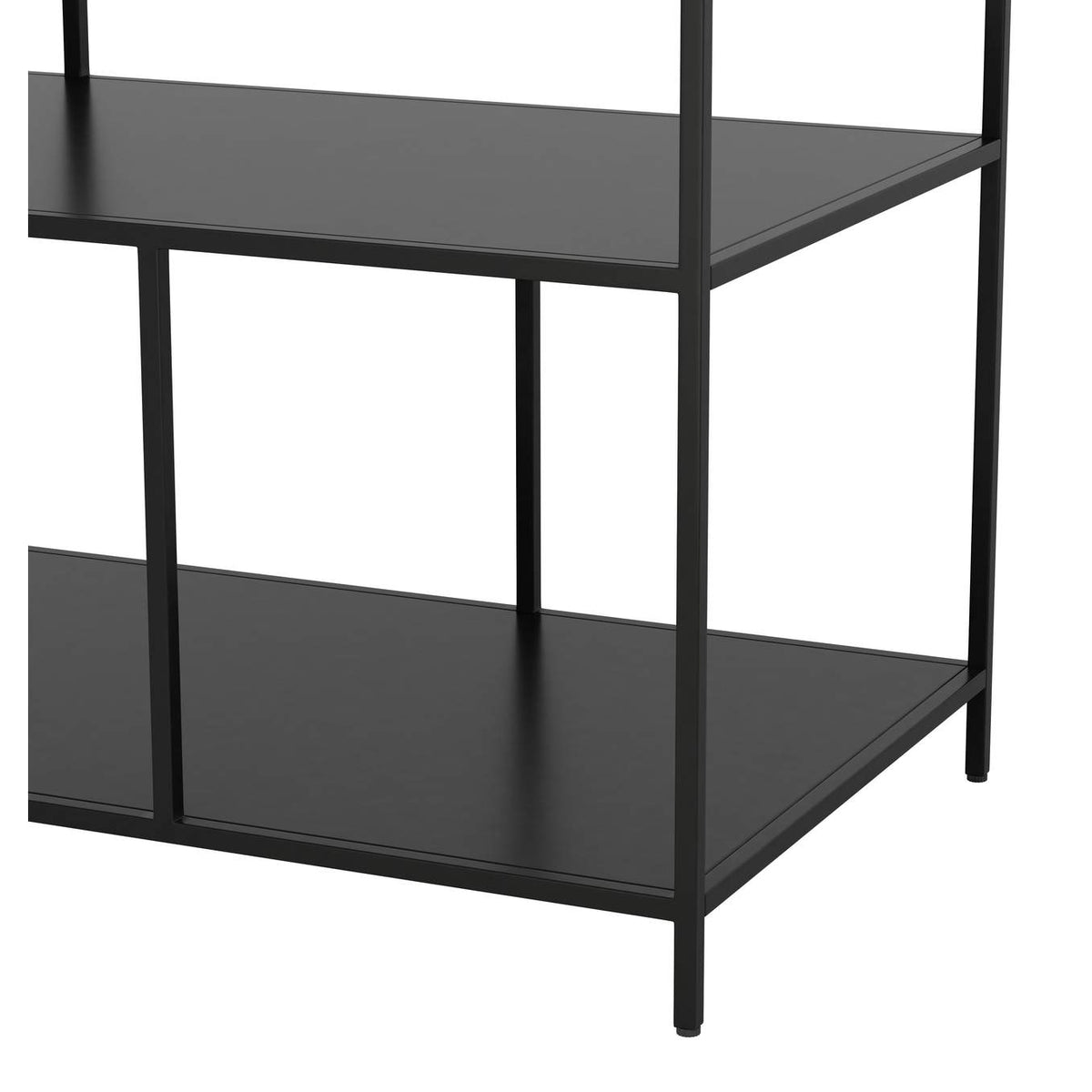 109487 Singularity Console Table White & Black