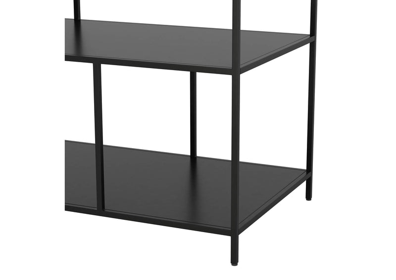 109487 Singularity Console Table White & Black