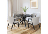 110086 Sumay Dining Table Black