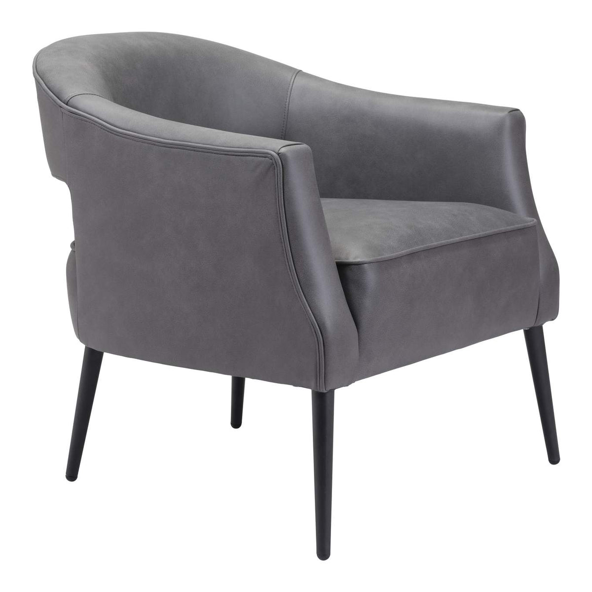 109052 Berkeley Accent Chair Vintage Gray