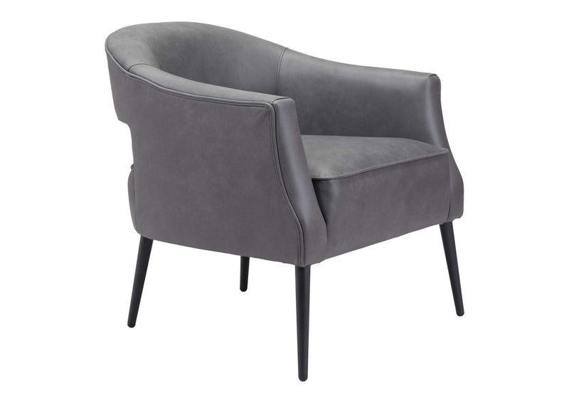 109052 Berkeley Accent Chair Vintage Gray