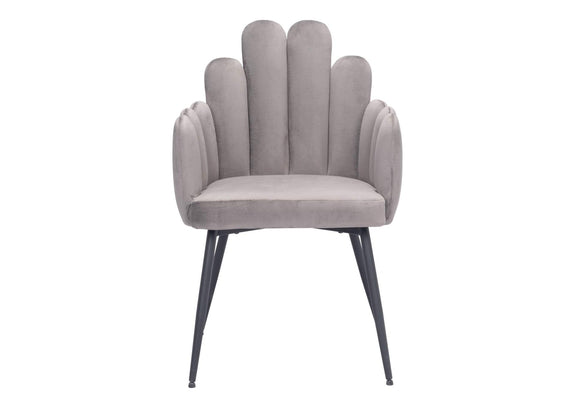 109655 Noosa Dining Chair (Set Of 2) Gray