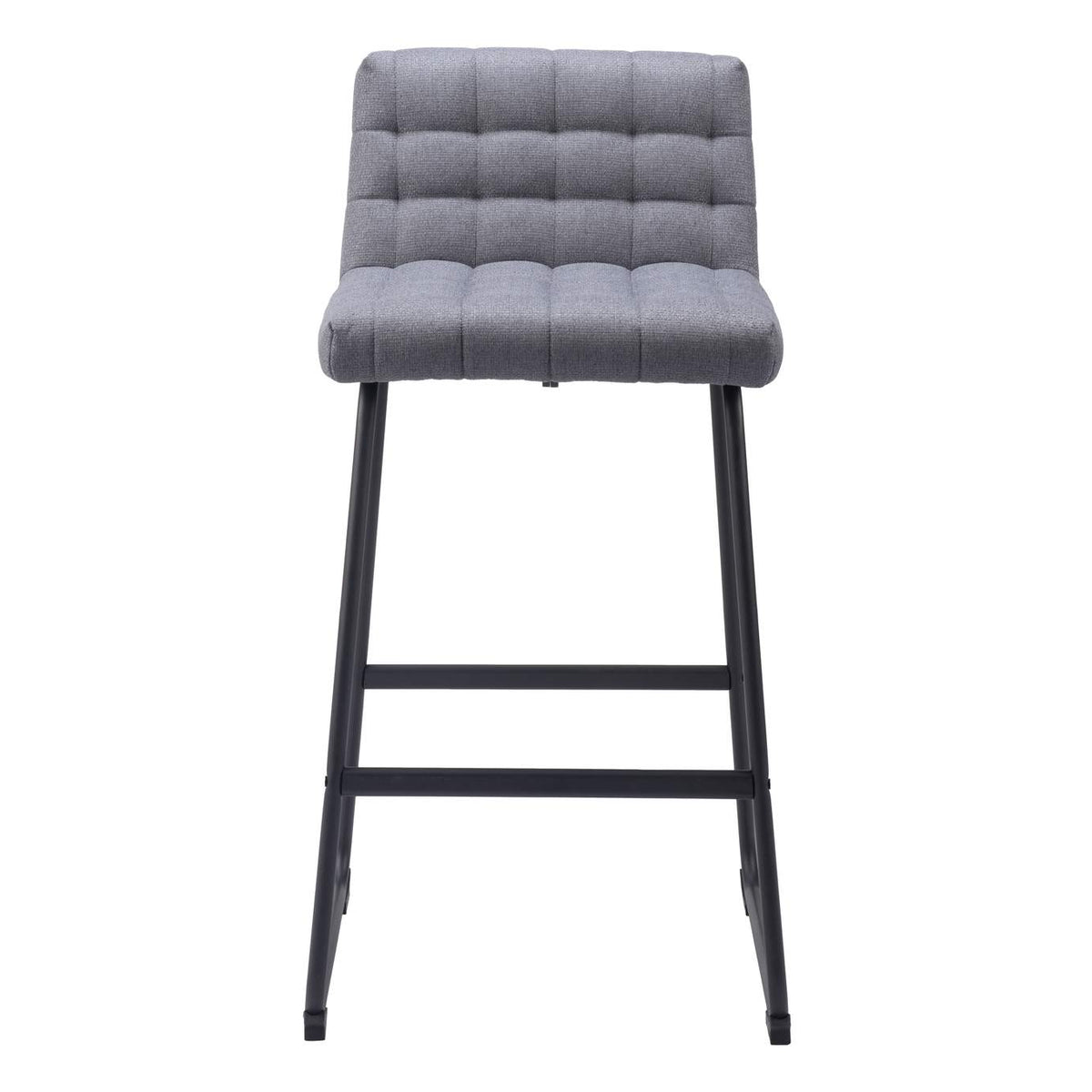 110072 Pago Barstool (Set Of 2) Gray