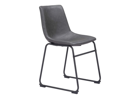 101995 Smart Dining Chair (Set Of 2) Charcoal