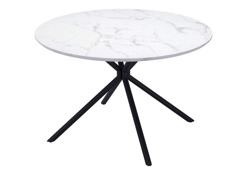 101879 Amiens Dining Table White