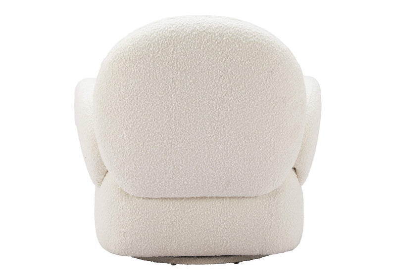 110280 Pilka Swivel Chair White