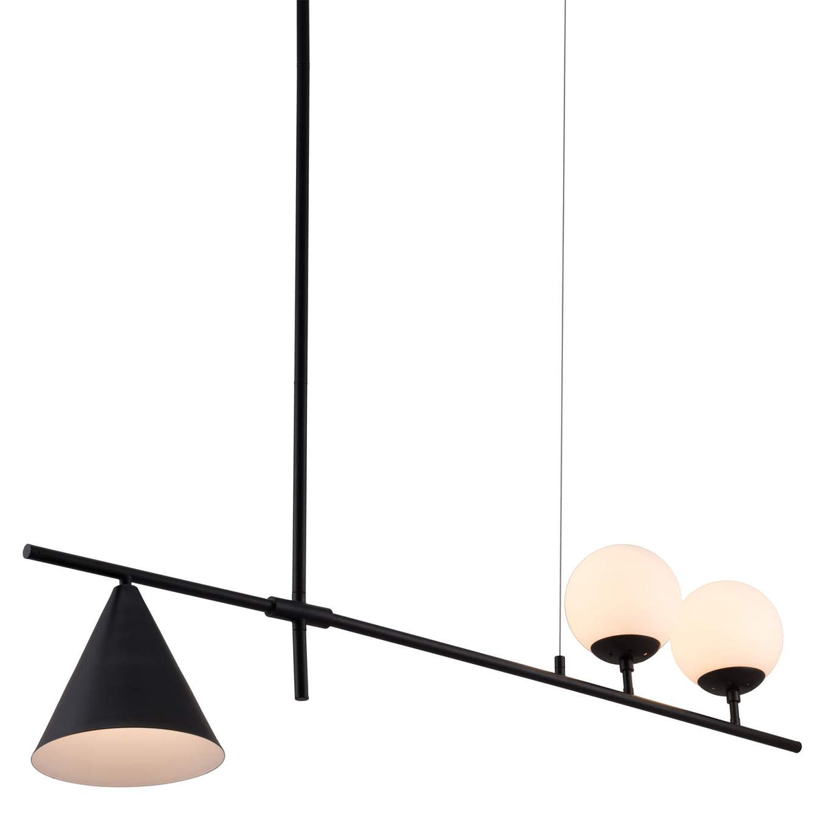 56113 Richiza Ceiling Lamp Black