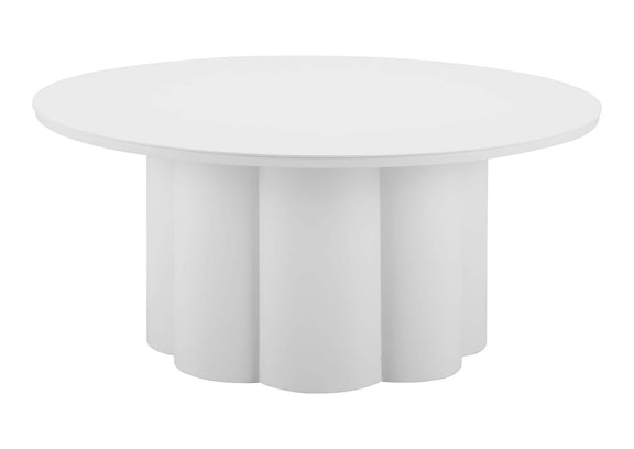 704070 Palmier Outdoor Coffee Table White