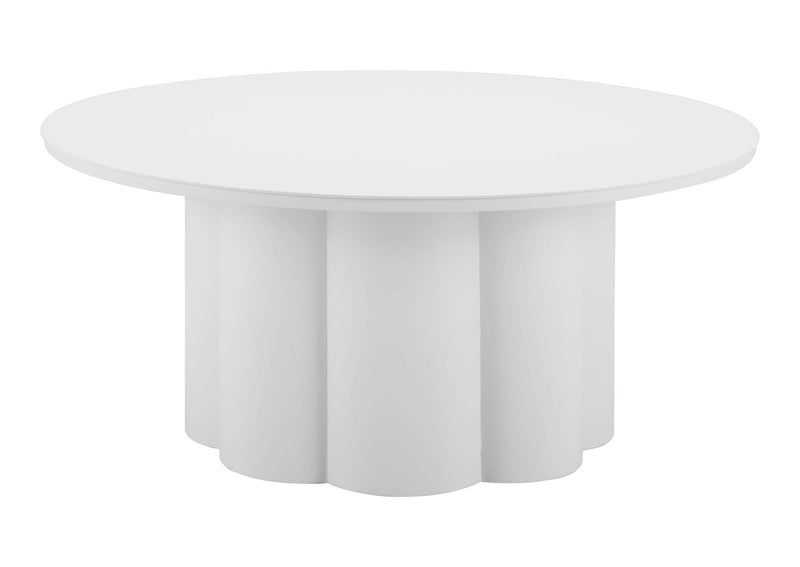 704070 Palmier Outdoor Coffee Table White