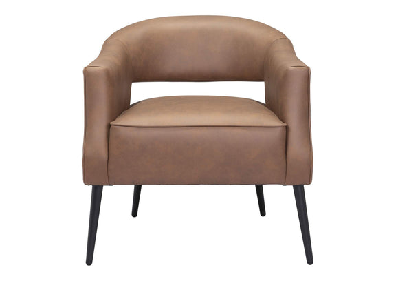 109051 Berkeley Accent Chair Vintage Brown