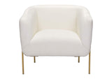 101258 Micaela Armchair Ivory