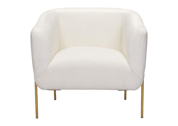 101258 Micaela Armchair Ivory