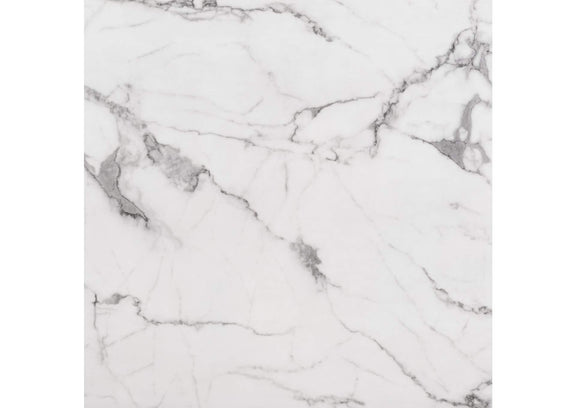 100652 Atlas Dining Table White & Gold