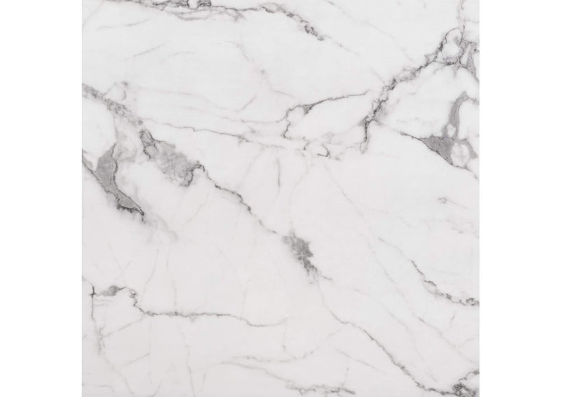 100652 Atlas Dining Table White & Gold